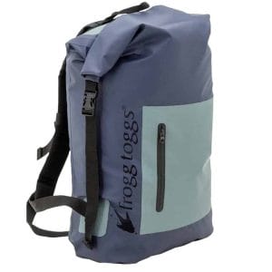 Frogg Toggs PVC Tarpaulin Waterproof Backpack Blue