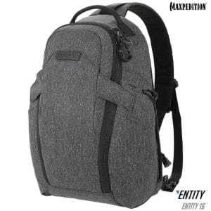 Maxpedition Entity 16 CCW Enabled EDC SlingPack 16L Charcoal