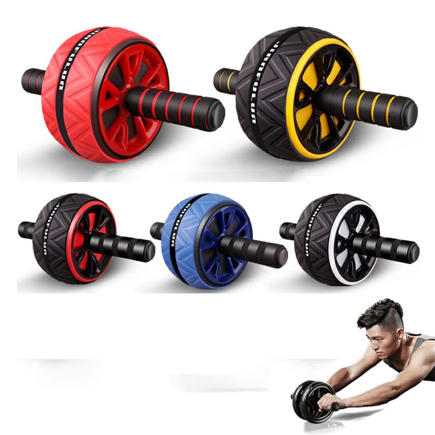 Ab Roller Wheel Abdominal Fitness Exercises Gym Workout Equipment