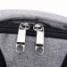 Breazbox anti theft crossbody bag zipper