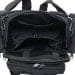 black tactical camera sling bag - top view
