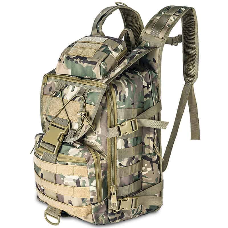 Breezbox cp camouflage tactical laptop backpack