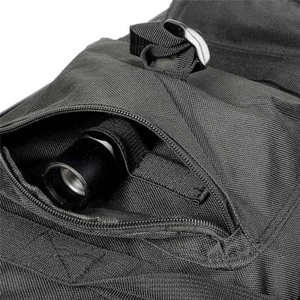 Discreet rifle backpack with pouches for ammunitions and other accessories Breezbox