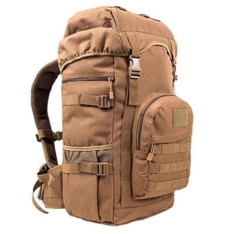 Khaki Military Hiking Backpack Khaki Military Hiking Backpack